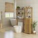 Estantería sobre Inodoro Bambú kleankin, hogar - baño Estantería sobre Inodoro Bambú kleankin, hogar - baño Marrón