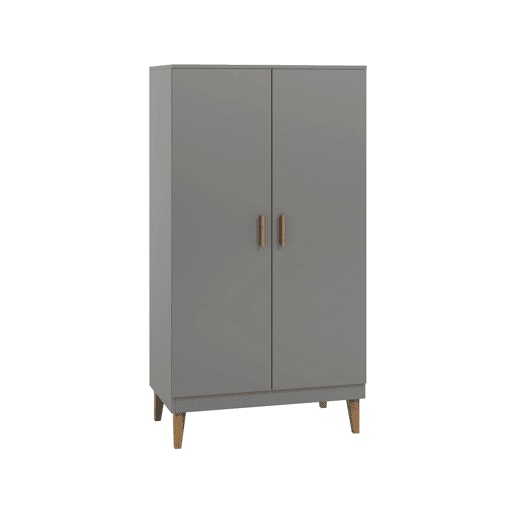 Roupeiro 2 portas Kocot Kids Kubi Cinzento Roupeiro 2 portas Kocot Kids Kubi Cinzento