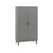 Armario 2 puertas Kocot Kids Kubi 184 Armario 2 puertas Kocot Kids Kubi 184 Gris