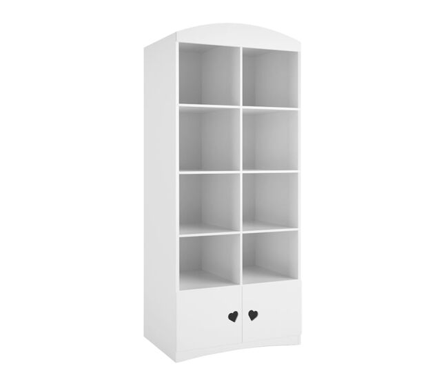 Librero 2 puertas kocot kids julia - blanco