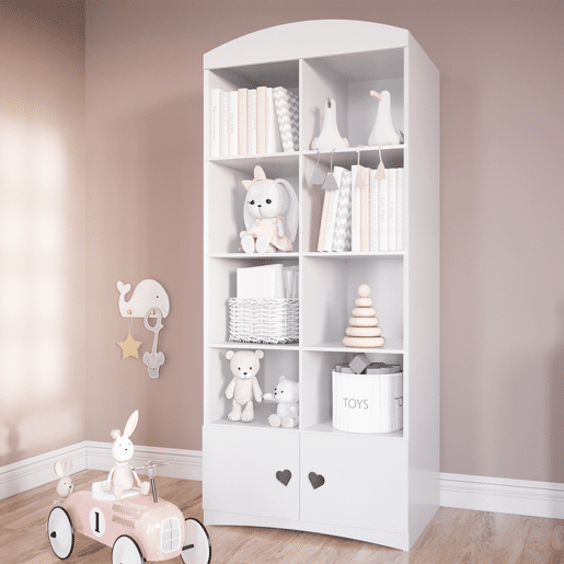 Kocot Kids Julia Estante de 2 portas - Branco