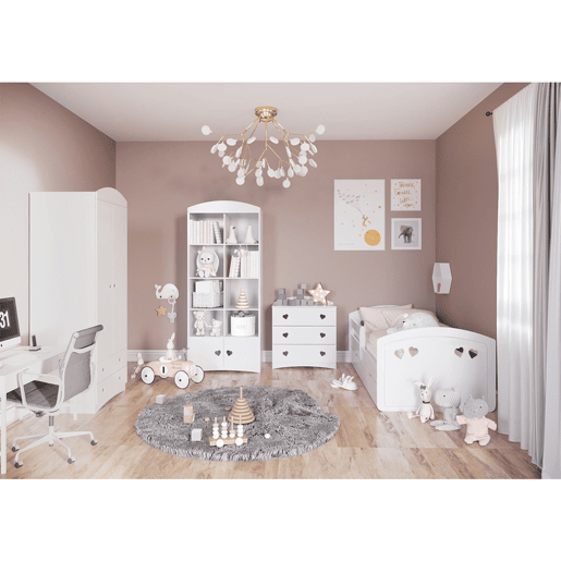 Kocot Kids Julia Estante de 2 portas - Branco