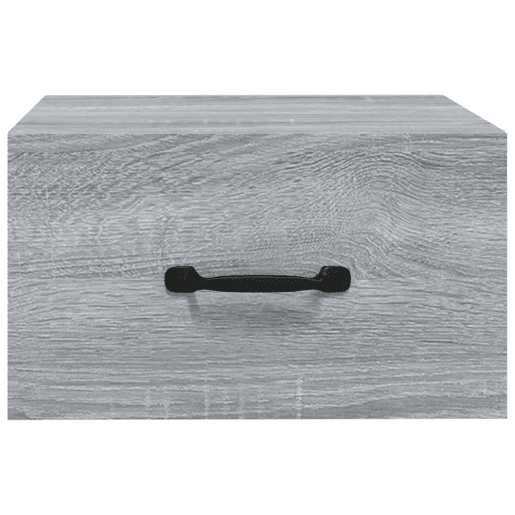 vidaXL Mesa de cabeceira montagem na parede 35x35x20cm cinzento sonoma vidaXL Mesa de cabeceira montagem na parede 35x35x20cm cinzento sonoma