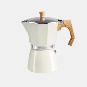 Cafeteira HAEGER MOKA Pot 6 Bege - Em alumínio 6 chávenas