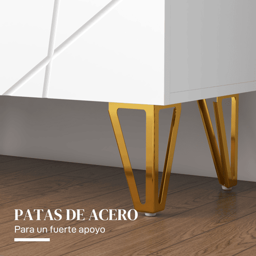 HOMCOM Móvel Sapateira de Entrada Armário Sapateira com Prateleiras Ajustáveis para 15-20 Pares de Sapatos para Corredor Entrada 72x31,5x95 cm Branco