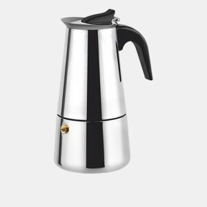 Cafeteira Italiana Haeger Moka Aço inoxidável 1810 - 10 Chávenas
