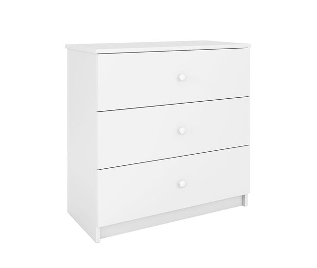 Cómoda 3 cajones Kocot Kids Babydream - Blanco