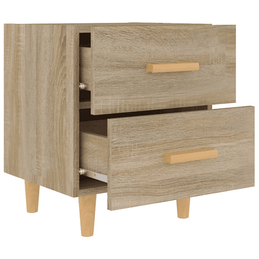 vidaXL Mesas de cabeceira 2 pcs 40x35x47,5 cm cor carvalho sonoma vidaXL Mesas de cabeceira 2 pcs 40x35x47,5 cm cor carvalho sonoma