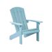 Beliani Silla infantil ADIRONDACK Beliani Silla infantil ADIRONDACK Azul Claro