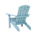 Beliani Silla infantil ADIRONDACK Beliani Silla infantil ADIRONDACK Azul Claro