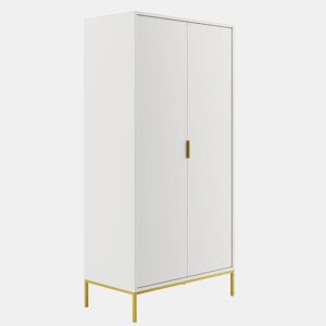 Roupeiro 2 portas Seattle Branco
