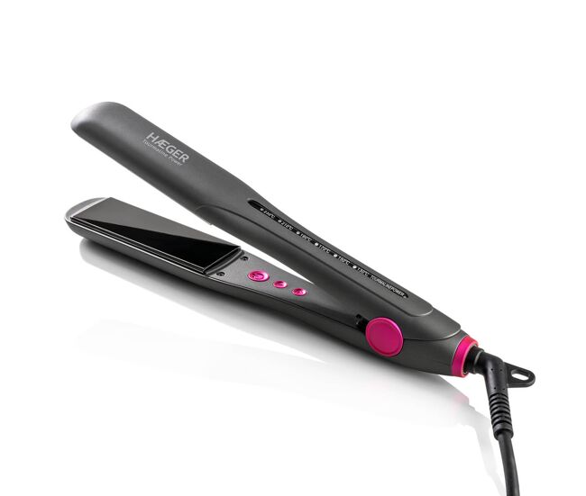 Plancha de pelo haeger tourmaline power - cerámica, 130oc a 230oc