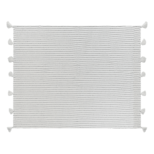 Colcha MODAR Algodão 150 x 200 cm Branco creme Colcha MODAR Algodão 150 x 200 cm Branco creme