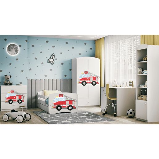 Kocot Kids Babydream Pompier 3 gavetas - Branco