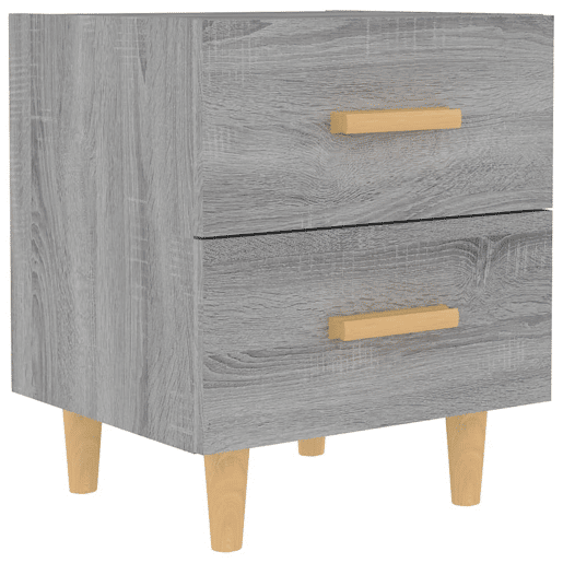 vidaXL Mesa de cabeceira 40x35x47,5 cm sonoma cinzento vidaXL Mesa de cabeceira 40x35x47,5 cm sonoma cinzento