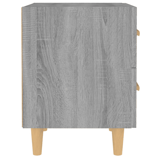 vidaXL Mesa de cabeceira 40x35x47,5 cm sonoma cinzento vidaXL Mesa de cabeceira 40x35x47,5 cm sonoma cinzento