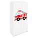 Armario 2 puertas 1 cajón Kocot Kids Babydream Osito 90 Armario 2 puertas 1 cajón Kocot Kids Babydream Osito 90 Blanco