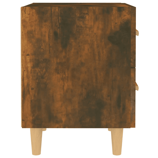 vidaXL Mesas de cabeceira 2 pcs 40x35x47,5 cm cor carvalho fumado vidaXL Mesas de cabeceira 2 pcs 40x35x47,5 cm cor carvalho fumado