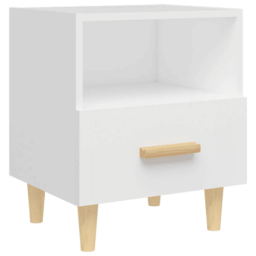 vidaXL Mesa de cabeceira 40x35x47 cm branco vidaXL Mesa de cabeceira 40x35x47 cm branco