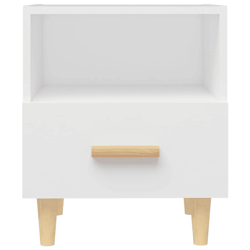 vidaXL Mesa de cabeceira 40x35x47 cm branco vidaXL Mesa de cabeceira 40x35x47 cm branco
