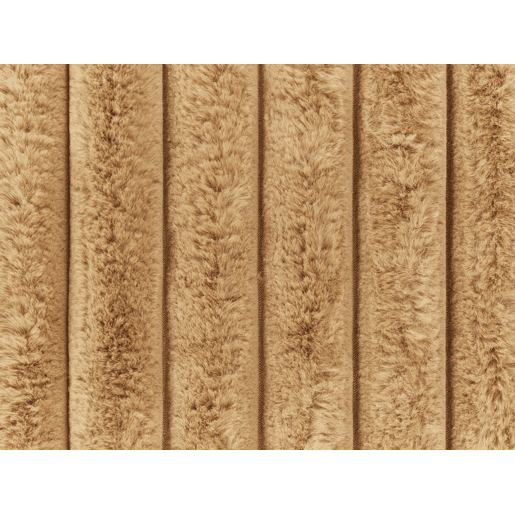 Colcha RAKYA Imitação de pele 200 x 220 cm Castanho claro