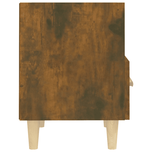 vidaXL Mesas de cabeceira 2 pcs 40x35x47 cm cor carvalho fumado