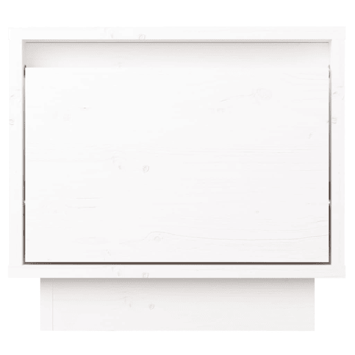 vidaXL Mesa de cabeceira 35x34x32 cm madeira de pinho maciça branco vidaXL Mesa de cabeceira 35x34x32 cm madeira de pinho maciça branco