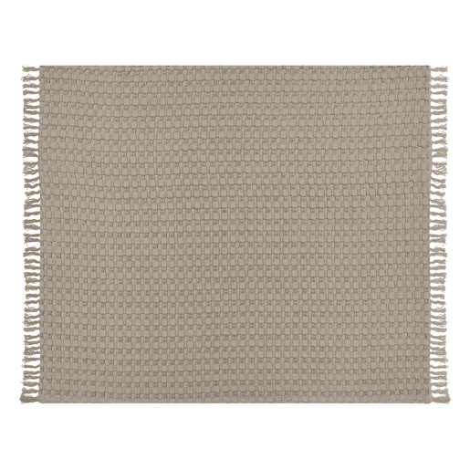 Colcha BERE Algodão 200 x 220 cm Taupe Colcha BERE Algodão 200 x 220 cm Taupe