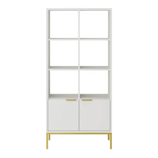 Estante 2 portas Seattle Branco