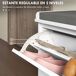 Banco Zapatero MDF, Poliéster HOMCOM Banco Zapatero MDF, Poliéster HOMCOM Blanco
