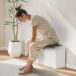 Banco Zapatero MDF, Poliéster HOMCOM Banco Zapatero MDF, Poliéster HOMCOM Blanco