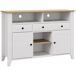 Aparador de Cocina MDF HOMCOM, hogar - cocina Aparador de Cocina MDF HOMCOM, hogar - cocina Blanco