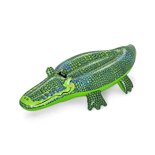 Boia insuflável Bestway Crocodilo 152 x 71 cm