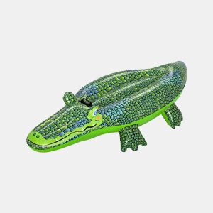 Boia insuflável Bestway Crocodilo 152 x 71 cm
