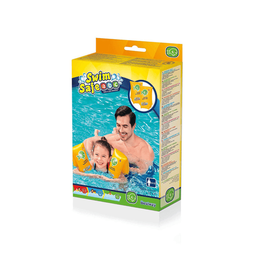 Mangas Bestway Amarelo 30 x 15 cm Peixes (1 Unidade) Mangas Bestway Amarelo 30 x 15 cm Peixes (1 Unidade)