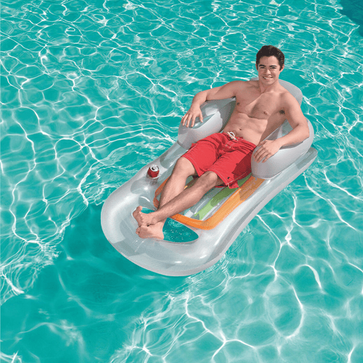 Cadeirão de piscina insuflável Bestway 157 x 89 cm