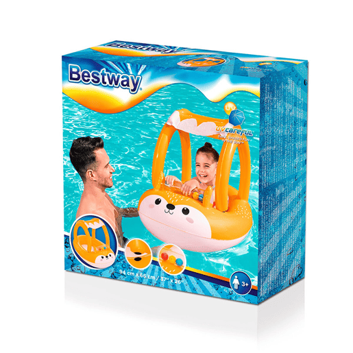 Barco Insuflável Bestway Raposa 94 x 66 cm (1 Unidade) Barco Insuflável Bestway Raposa 94 x 66 cm (1 Unidade)