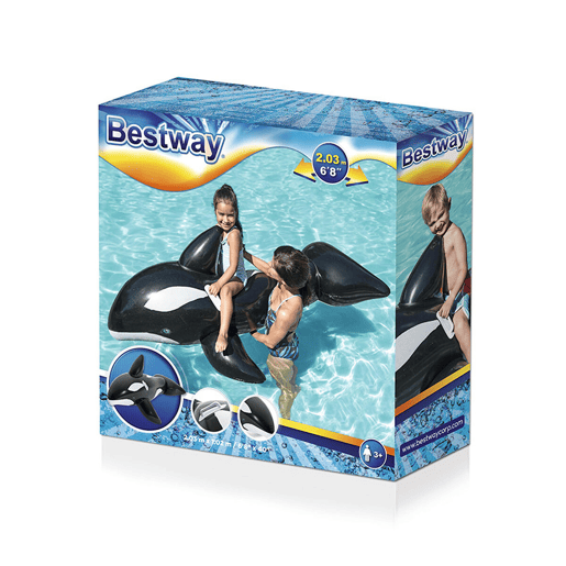Figura Insuflável para Piscina Bestway Baleia 203 x 102 cm