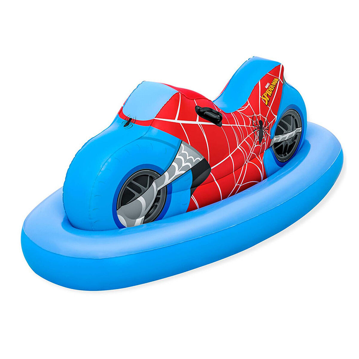 Colchoneta hinchable bestway spiderman moto 170 x 84 cm