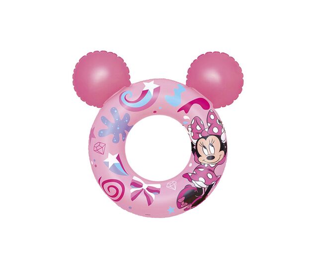 Flotador hinchable bestway multicolor minnie mouse 74 x 76 cm