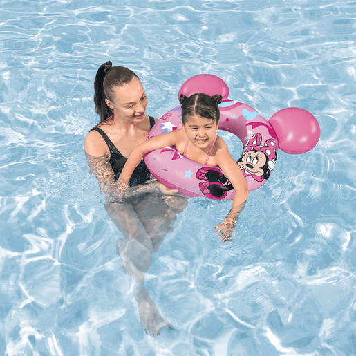Boia insuflável Bestway Multicolor Minnie Mouse 74 x 76 cm