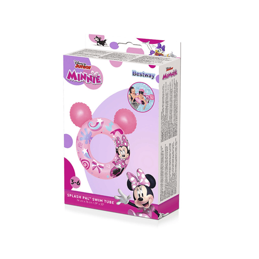 Boia insuflável Bestway Multicolor Minnie Mouse 74 x 76 cm