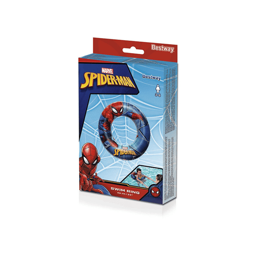 Boia insuflável Bestway Multicolor Spiderman Ø 56 cm