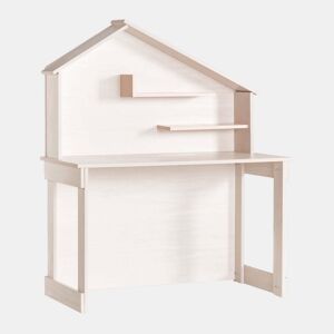 Mesa de escritório rosa 148,4x117,6x58cm