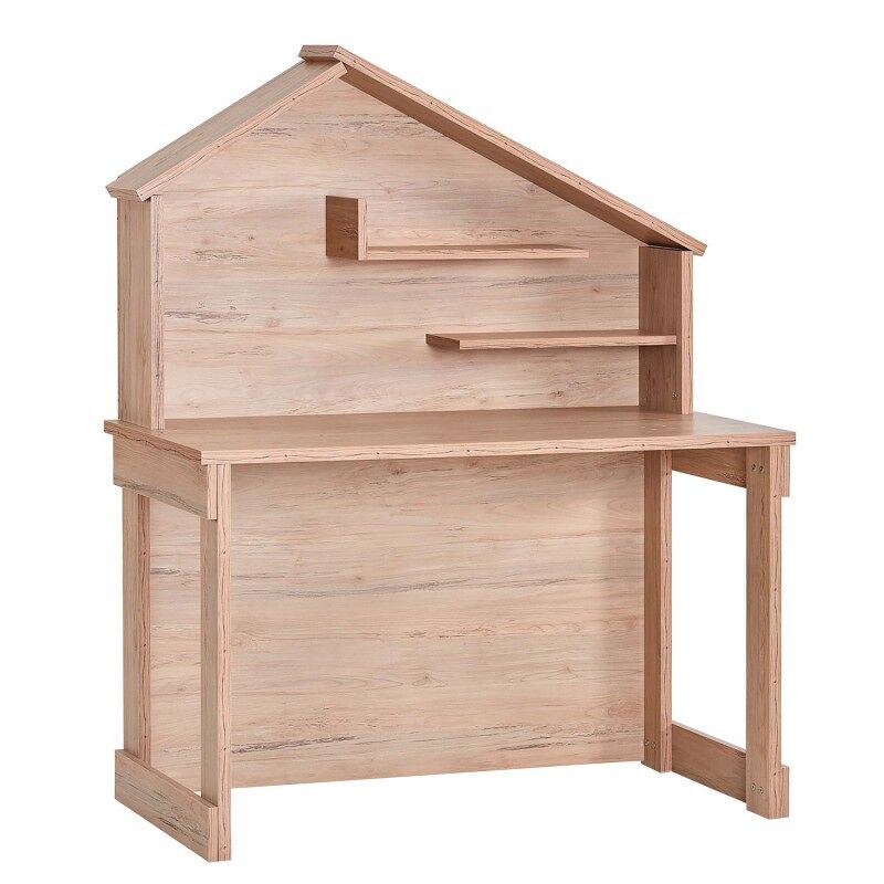 Mesa escritorio aglomerado gris 148,4x117,6x58cm