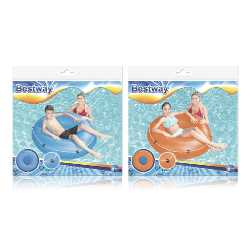 Boia insuflável Bestway Azul Laranja Ø 119 cm