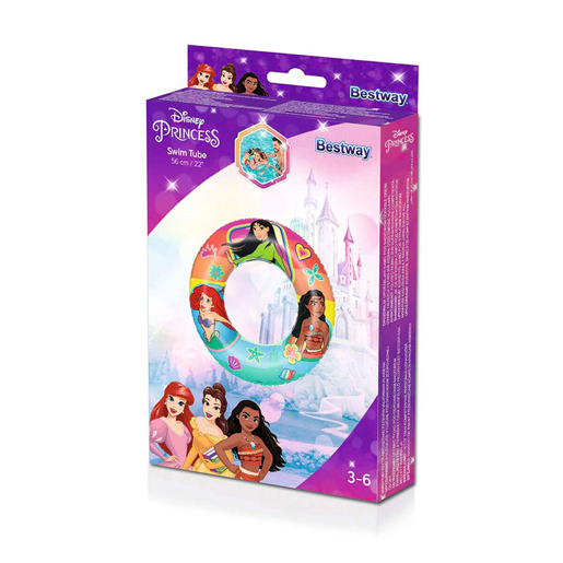 Boia insuflável Bestway Multicolor Princesas Disney Ø 56 cm