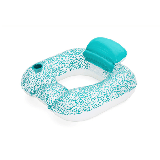 Cadeirão de piscina insuflável Bestway Multicolor 102 x 94 cm