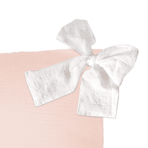 Capa de almofada de algodão rosa 40x40cm