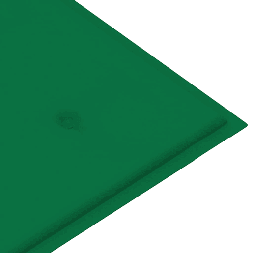 vidaXL Banco de jardim com almofadão 120 cm bambu